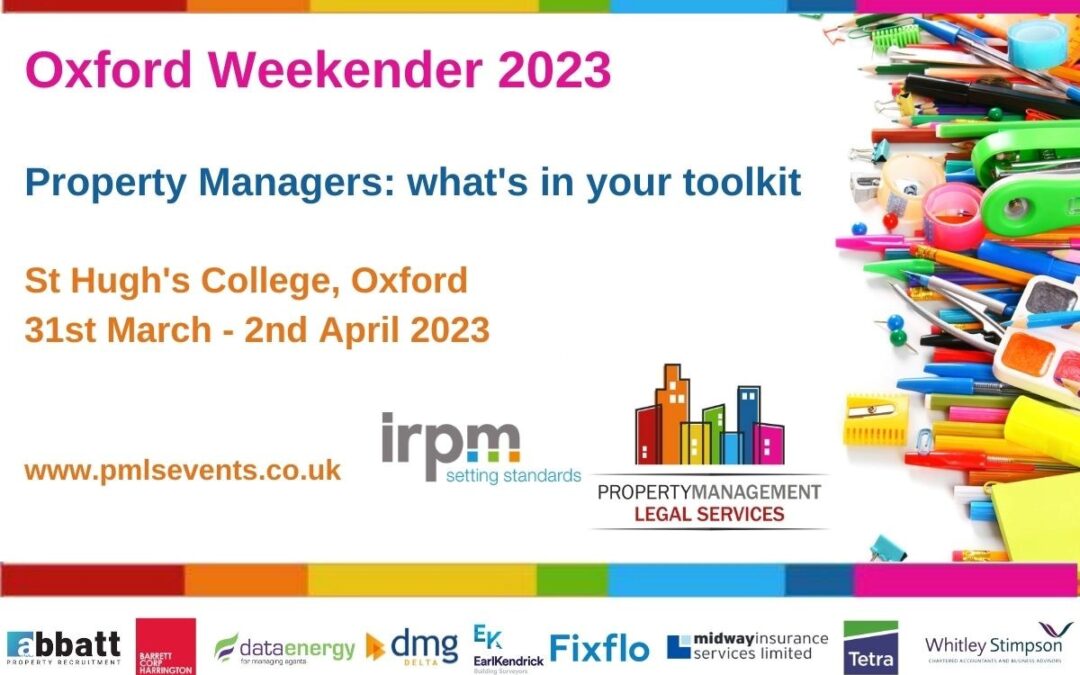 Whitley Stimpson sponsor Oxford weekender 2023